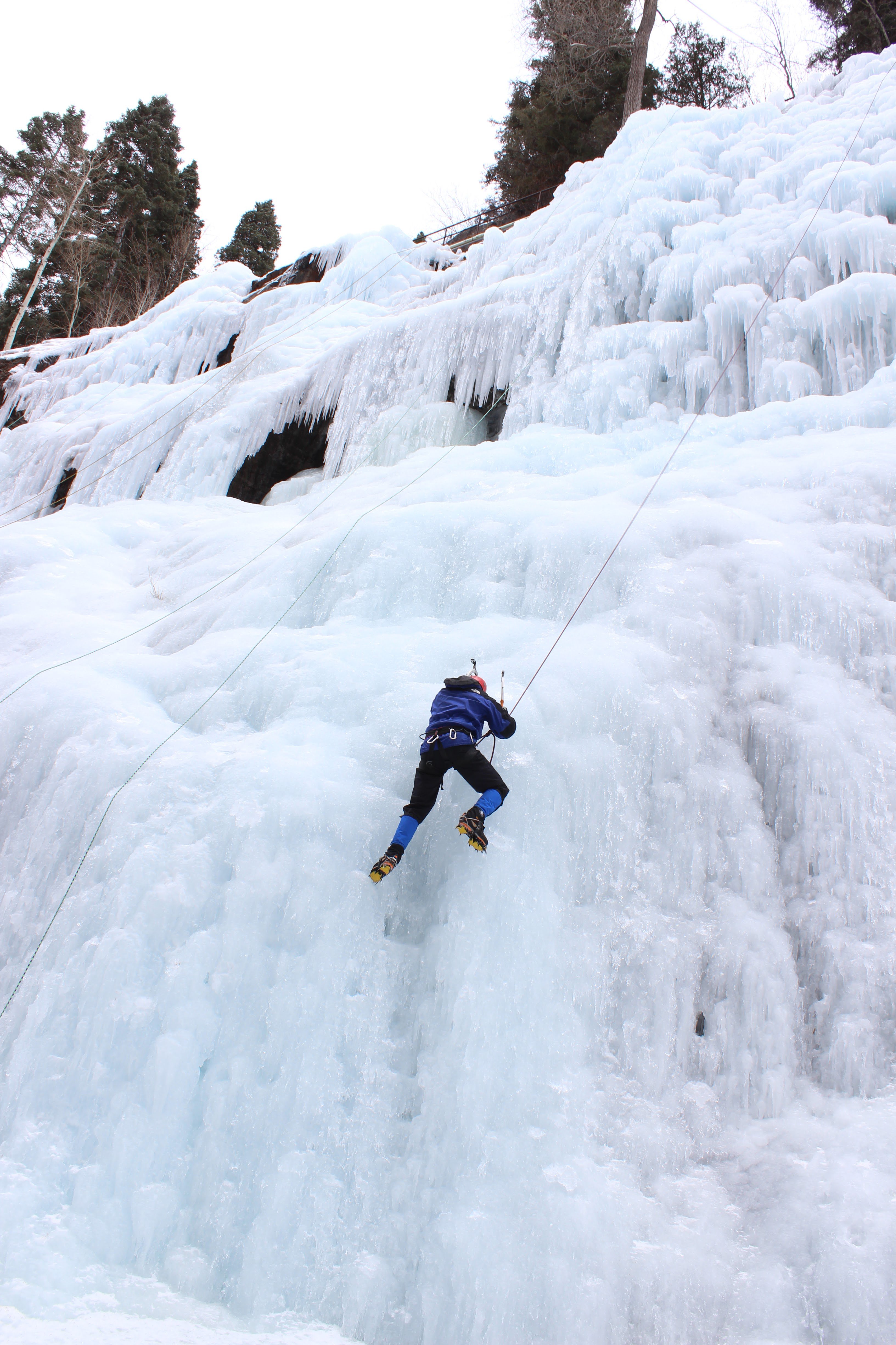 Scott Ice Climbing In Ouray in 2012